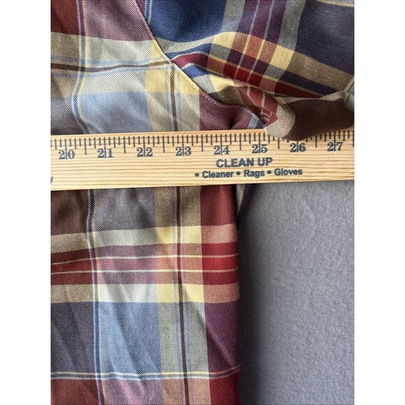 Vintage Koret City Blues Flannel Long Sleeve Button Up Women’s 20W - Picture 4 of 7